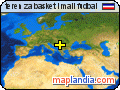 teren za basket i mali fudbal satellite map