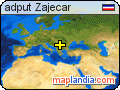adput Zajecar satellite map