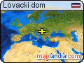 Lovački dom satellite map