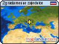 Zgrada mesne zajednice satellite map