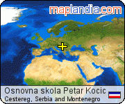 Osnovna škola Petar Kočić satellite map