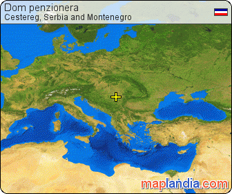 Dom penzionera satellite map