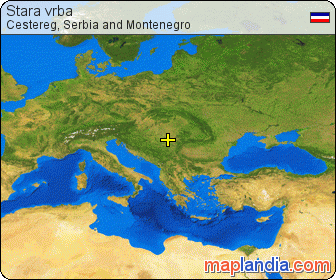 Stara vrba satellite map