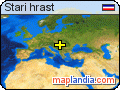 Stari hrast satellite map