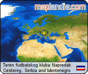 Teren fudbalskog kluba Napredak satellite map