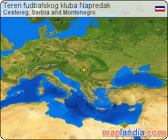Teren fudbalskog kluba Napredak satellite map