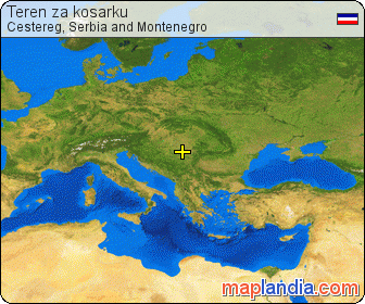 Teren za košarku satellite map