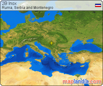 2B Inox satellite map