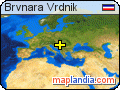 Brvnara Vrdnik satellite map