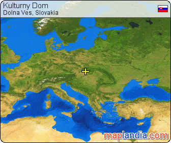 Kultúrny Dom satellite map