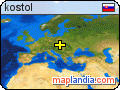 kostol satellite map