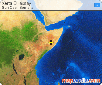 Xerta Diilaxsay satellite map