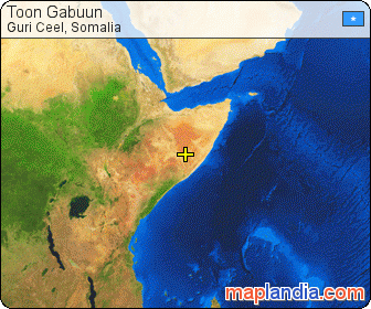 Toon Gabuun satellite map