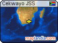 Cekwayo JSS satellite map