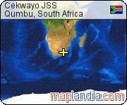 Cekwayo JSS satellite map