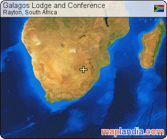 Galagos Lodge and Conference satellite map