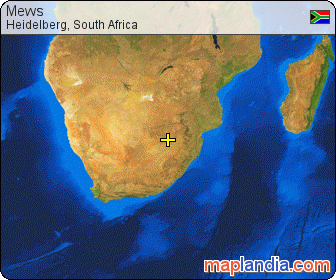 Mews satellite map