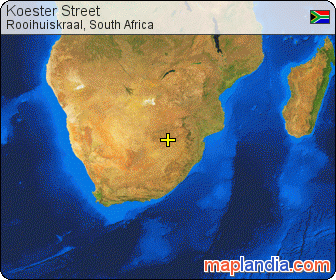 Koester Street satellite map