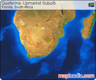 Quellerina -Upmarket Suburb satellite map