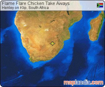 Flame Flare Chicken Take Aways satellite map