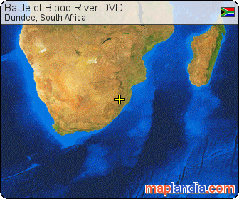 Battle of Blood River DVD satellite map