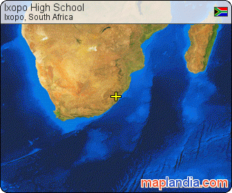 Ixopo High School satellite map