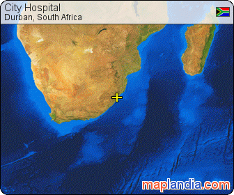 City Hospital satellite map