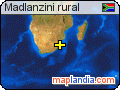 Madlanzini rural satellite map