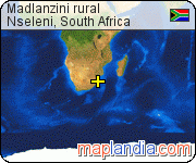 Madlanzini rural satellite map