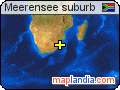 Meerensee suburb satellite map