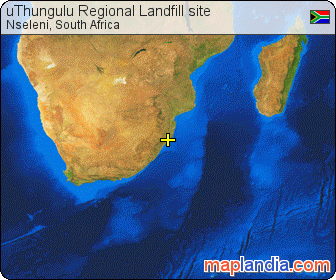 uThungulu Regional Landfill site satellite map