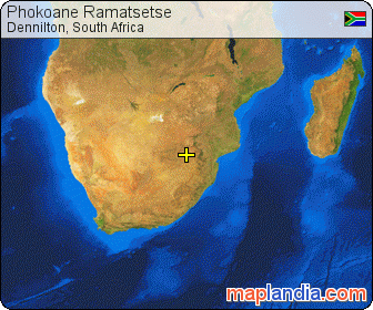 Phokoane Ramatsetse satellite map