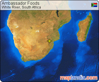 Ambassador Foods satellite map