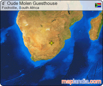 d` Oude Molen Guesthouse satellite map
