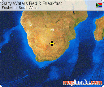 Salty Waters Bed & Breakfast satellite map