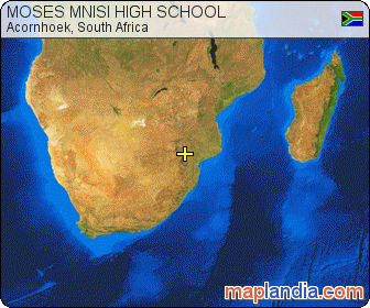 MOSES MNISI HIGH SCHOOL satellite map