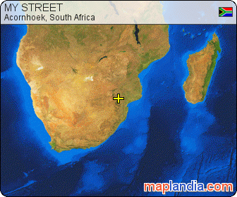 MY STREET satellite map