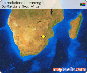 ga makofane tareaneng satellite map