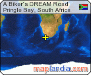 A Biker`s DREAM Road satellite map