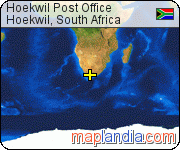 Hoekwil Post Office satellite map