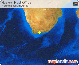 Hoekwil Post Office satellite map