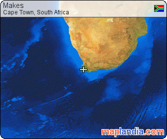 Makes's map homepage