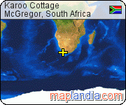 Karoo Cottage satellite map
