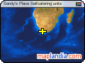 Sandy's Place Selfcatering units satellite map