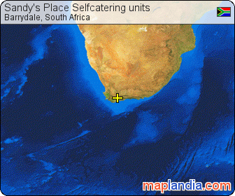 Sandy's Place Selfcatering units satellite map
