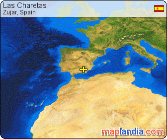 Las Charetas satellite map
