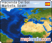 Hacienda Del Sol satellite map