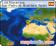 Los Naranjos satellite map