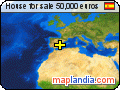 House for sale 50,000 euros satellite map