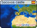 Socovos castle satellite map